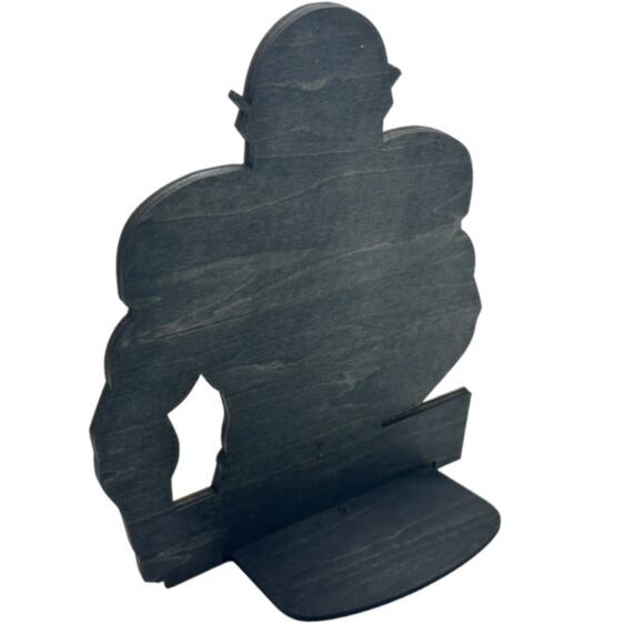 Personalized Football Sign Laser Engraved Gift Custom Plaque Sports Trophy - Picture 3 of 7